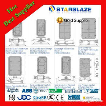 Super quality professional weathertight marine door